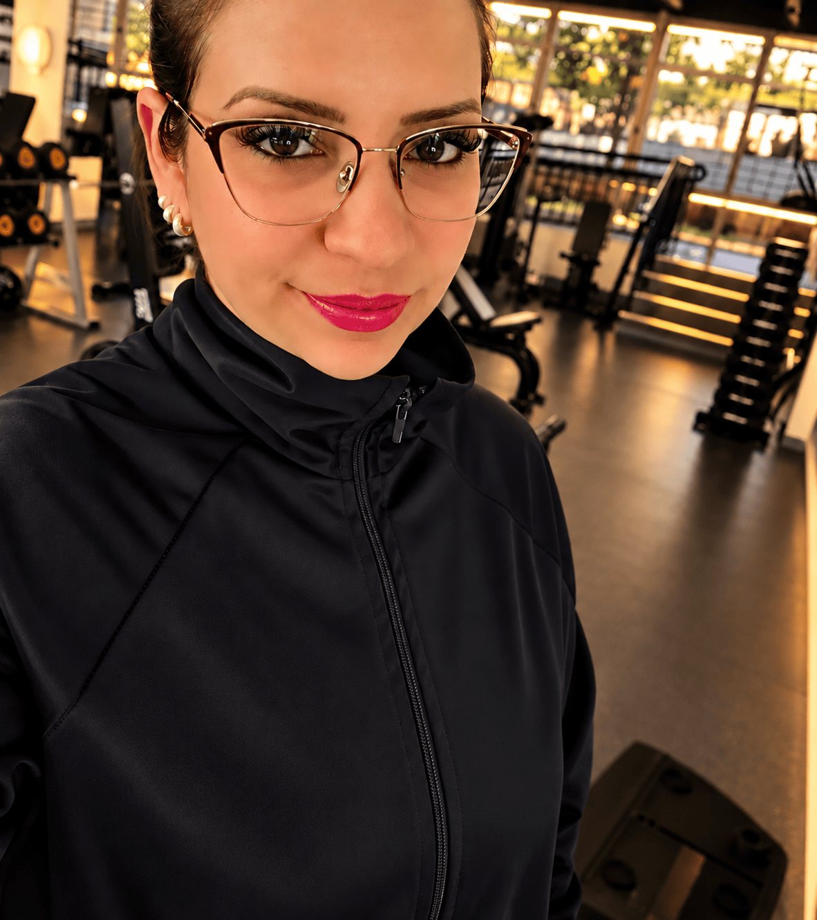 Retrato de Guilhermina Rafael na academia